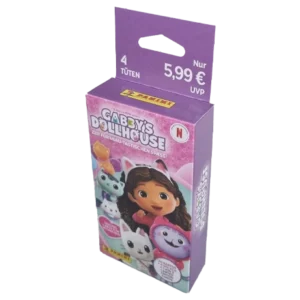 Panini Gabbys Dollhouse Trading Cards ECO Blister | 4 Booster + LE Card