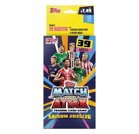 Topps Match Attax Bundesliga 2025/26 ECO Pack Blister | Vorverkauf