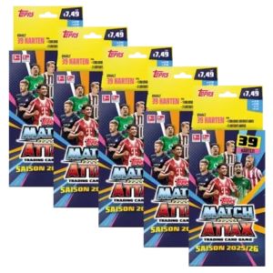 Topps Match Attax Bundesliga 2025/26 | 5x ECO Pack Blister