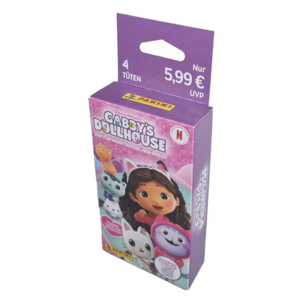 Panini Gabbys Dollhouse Trading Cards ECO Blister | 4 Booster + LE Card