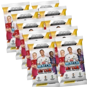 Topps Match Attax Champions League 2025/26 Booster Bundle (10 Stück) | Vorverkauf