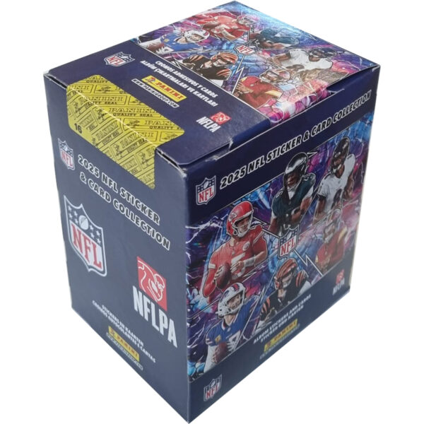 Panini NFL Sticker & Cards 2025 Display | 50 Tüten (5 Sticker + 1 Card) – Angebot
