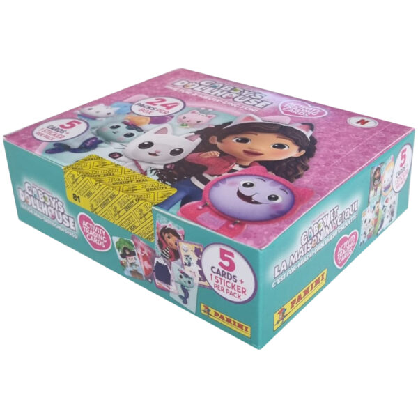 Panini Gabbys Dollhouse Trading Cards Display | 24 Booster Packs