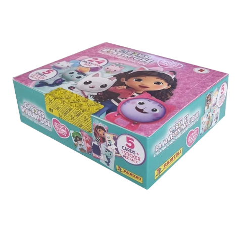 Panini Gabbys Dollhouse Trading Cards Display | 24 Booster Packs