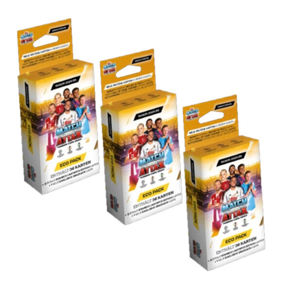 Topps Match Attax Champions League 2025/26 ECO Pack Bundle (3× ECO Blister) | Vorverkauf