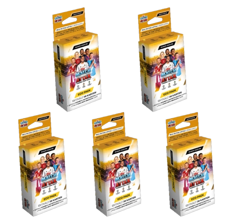 Topps Match Attax Champions League 2025/26 ECO Pack Bundle (5× ECO Blister) | Vorverkauf