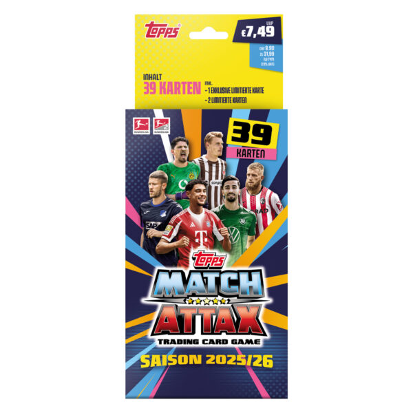 Topps Match Attax Bundesliga 2025/26 ECO Pack Blister | Vorverkauf