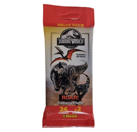 Panini Jurassic World ROAR – Fat Pack Booster (24+2+1)