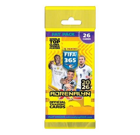 Panini FIFA 365 2026 Adrenalyn XL Fat Pack – 26 Karten (XXL-Pack)