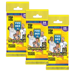 Panini FIFA 365 2026 Adrenalyn XL – 3 Fat Packs (Bundle) | 78 Karten
