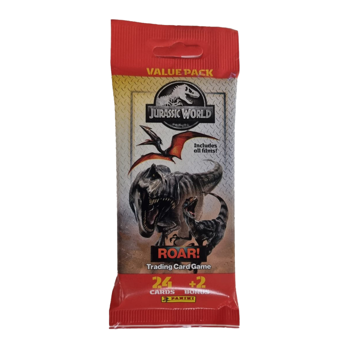 Jurassic World Sammelkarten-Kollektion – 24 Packungen Mit Je 6 Karten, Inkl. 50 Folienkarten & Limitierte Editionen