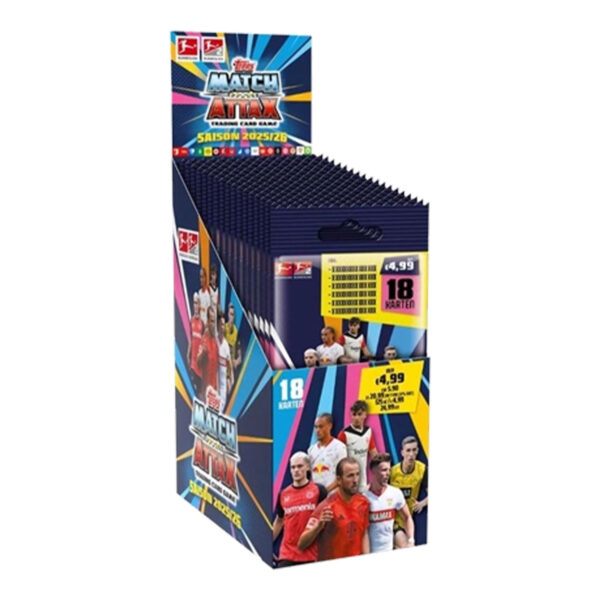 Topps Match Attax Bundesliga 2025/26 | Power Pack Display (14 Packs) Vorverkauf