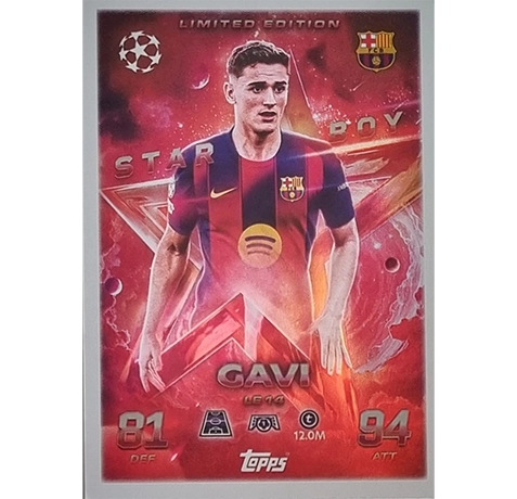Topps Match Attax Champions League 2025/26 Limited Edition LE 14 Gavi kaufen