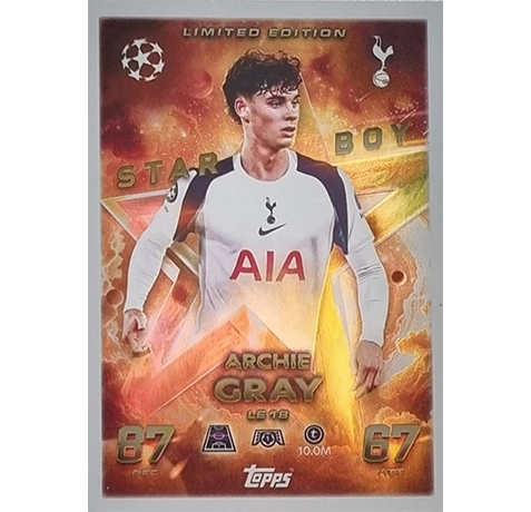 Topps Match Attax Champions League 2025/26 Limited Edition LE 18 Archie Gray kaufen