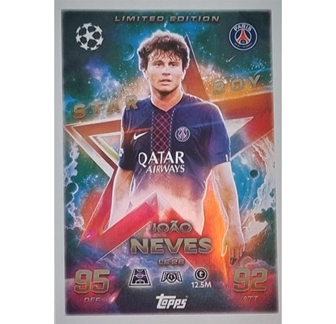 Topps Match Attax Champions League 2025/26 Limited Edition LE 26 Joao Neves kaufen