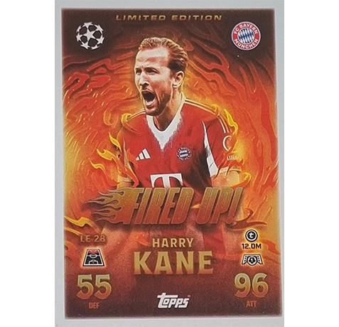 Topps Match Attax Champions League 2025/26 Limited Edition LE 28 Harry Kane | Fired Up! kaufen
