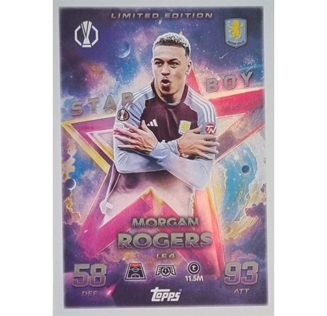 Topps Match Attax Champions League 2025/26 Limited Edition LE 04 Morgan Rogers kaufen