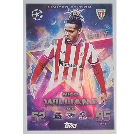 Topps Match Attax Champions League 2025/26 Limited Edition LE 06 Nico Williams kaufen