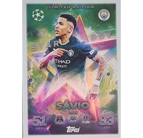 Topps Match Attax Champions League 2025/26 Limited Edition LE 08 Savio kaufen