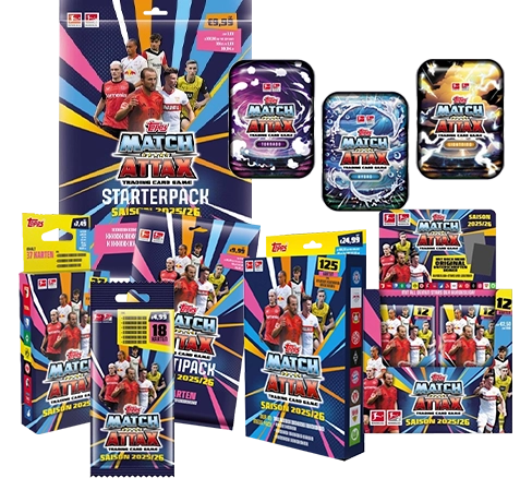 Topps Match Attax Bundesliga 2025/26 | Mega Bundle Vorverkauf