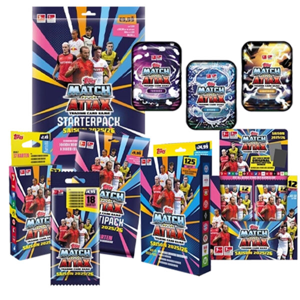 Topps Match Attax Bundesliga 2025/26 | Mega Bundle Vorverkauf