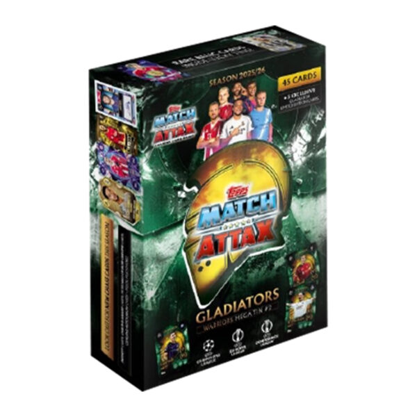 Topps Match Attax Champions League 2025/26 GLADIATORS Mega Tin „Warriors“
