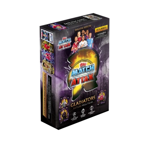 Topps Match Attax Champions League 2025/26 GLADIATORS Mega Tin „Battlers“