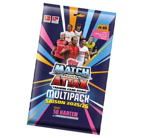 Topps Match Attax Bundesliga 2025/26 Multipack | Vorverkauf