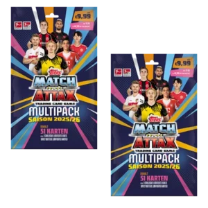 Topps Match Attax Bundesliga 2025/26 | 2x Multipack