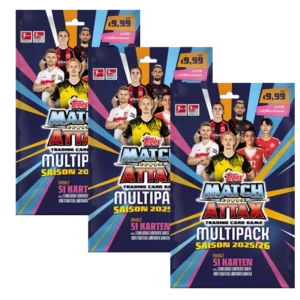 Topps Match Attax Bundesliga 2025/26 | 3x Multipack