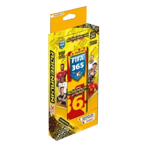 Panini FIFA 365 2026 Adrenalyn XL Pencil Tin – Momentum Oro + 2 Booster
