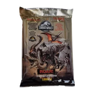 Panini Jurassic World ROAR! Starterpack mit Sammelmappe, 3 Boostern und 1 LE Card