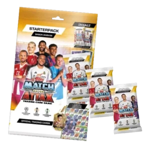 Topps Match Attax Champions League 2025/26 | 1x Starterpack + 3x Booster