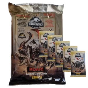Panini Jurassic World ROAR – Starter + 5 Booster | Bundle