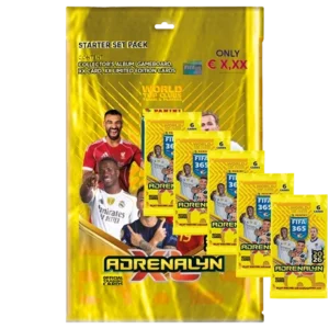 Panini FIFA 365 2026 Adrenalyn XL – Starterpack + 5 Booster | ca. 4 % günstiger