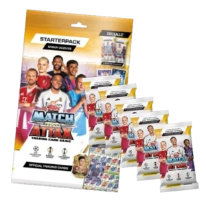 Topps Match Attax Champions League 2025/26 Starterpack + 5 Booster | Vorverkauf