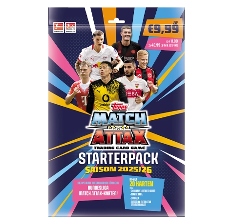 Topps Match Attax Bundesliga 2025/26 | 1x Starterpack