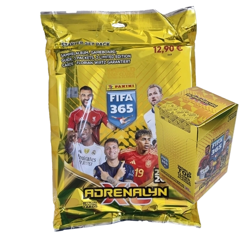 Panini FIFA 365 2026 Adrenalyn XL | Starterpack + Display (Bundle)