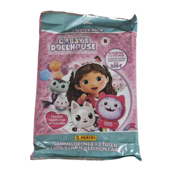 Panini Gabbys Dollhouse Trading Cards Starterpack | Sammelordner, Booster & LE Card