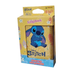 Panini Stitch Sticker Pocket Tin 2025 Gelb – 7 Stickertüten | Disney Sticker