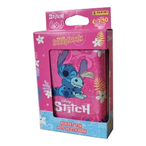 Panini Stitch Sticker Pocket Tin 2025 Pink – 7 Stickertüten | Disney Sticker