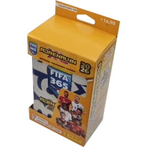 Panini FIFA 365 2026 Adrenalyn XL Classic Tin Blau-Weiß | 10 Booster + 3 Limited