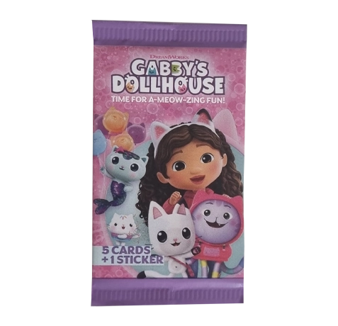 Panini Gabbys Dollhouse Trading Cards Booster Packs