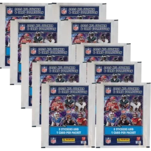 Panini NFL Sticker & Cards 2025 | 10x Stickertüten