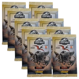Panini Jurassic World ROAR – 10× Booster | Sticker-und-co