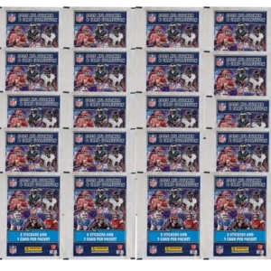 Panini NFL Sticker & Cards 2025 | 20 Stickertüten