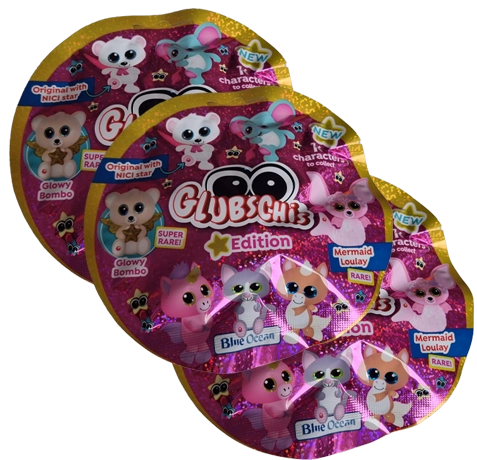 Blue Ocean Glubschis Serie 5 – 3x Überraschungstüten