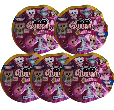 Blue Ocean Glubschis Serie 5 – 5x Überraschungstüten