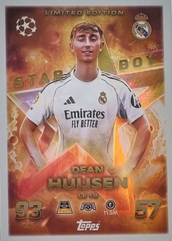 Topps Match Attax Champions League 2025/26 Limited Edition LE 19 Dean Huijsen kaufen