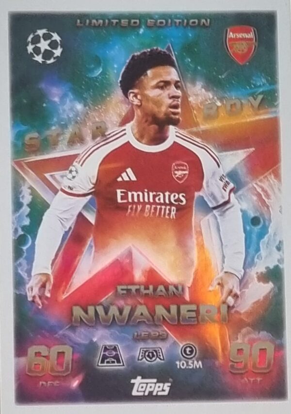 Topps Match Attax Champions League 2025/26 Limited Edition LE 23 Ethan Nwaneri kaufen